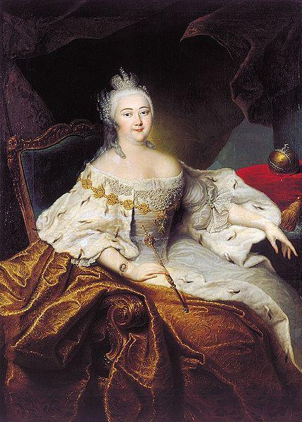  Portrait of Elizabeth of Russia